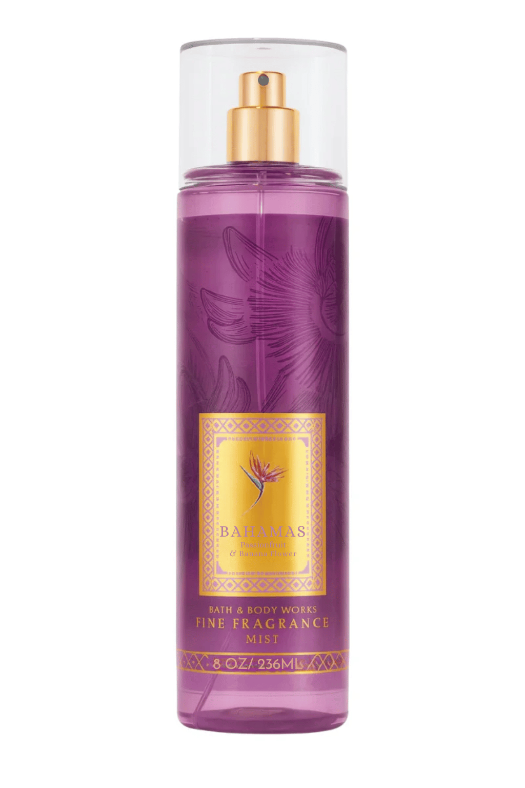 Body Splash Bath & Body Works Bahamas Passionfruit & Banana Flower 236ml – Colônia Corporal