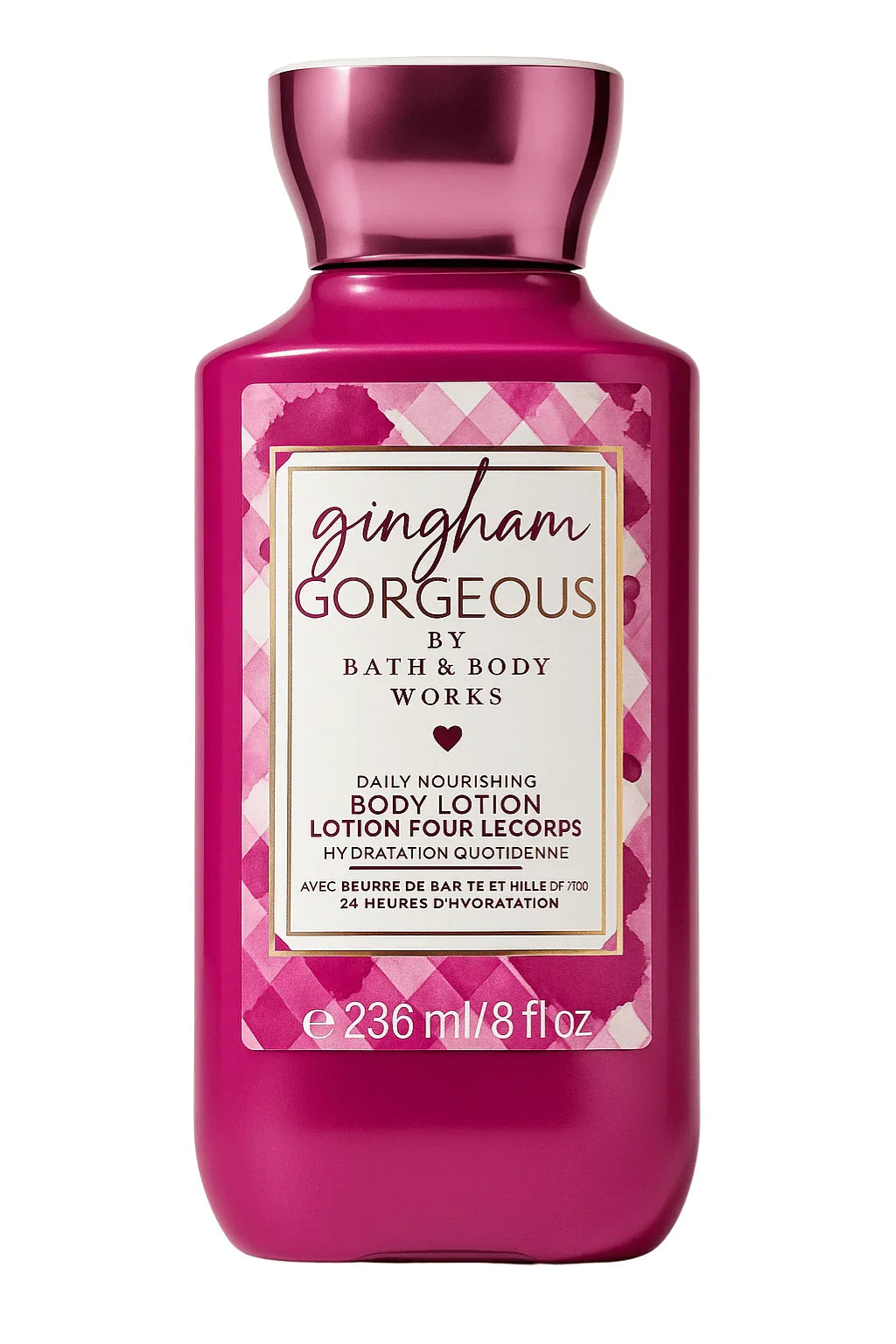 Loção Corporal Bath & Body Works Gingham Gorgeous 236ml - Lunare Premium