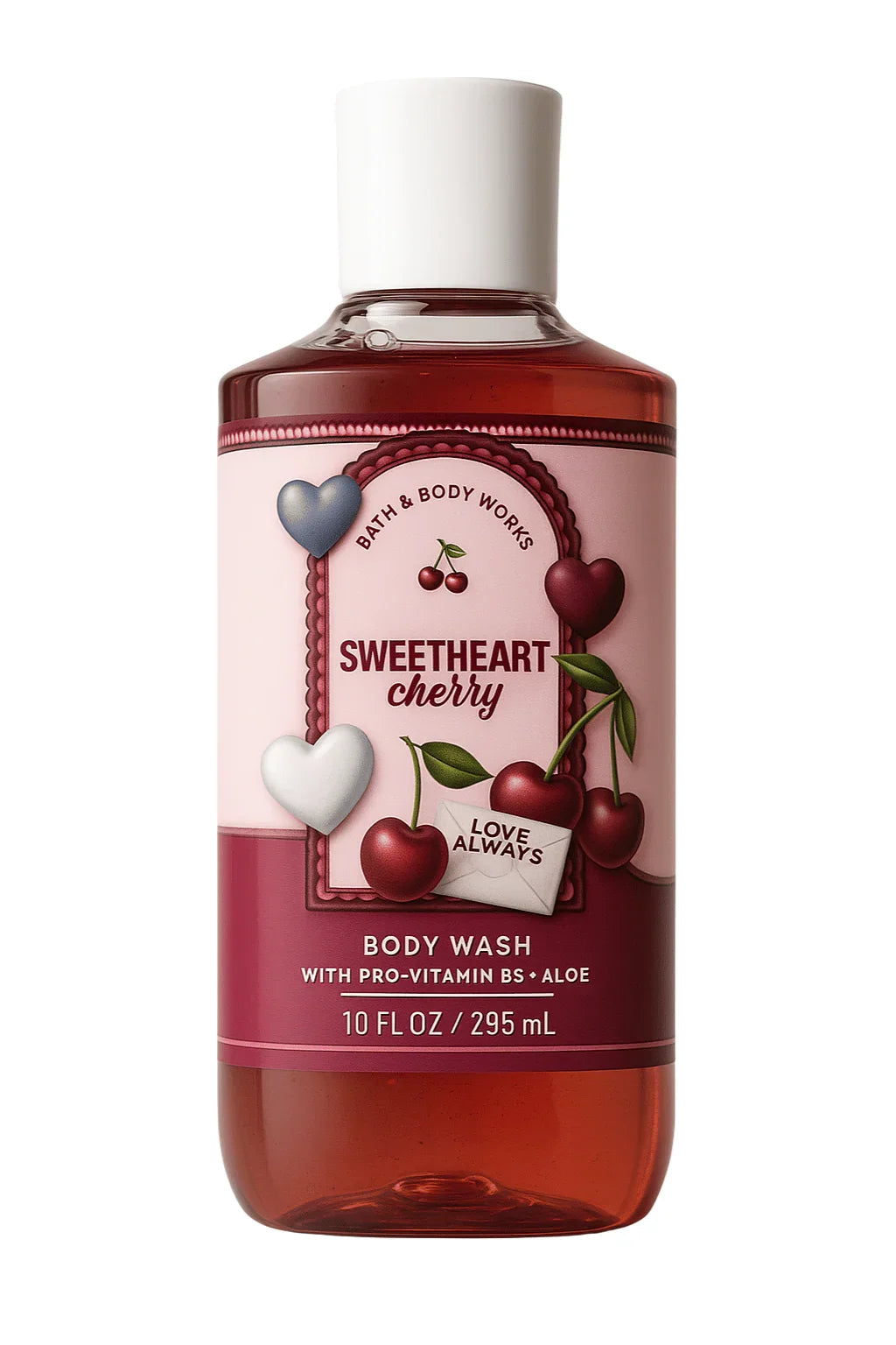 Gel Ducha Bath & Body Works Sweetheart Cherry 295ml - Lunare Premium