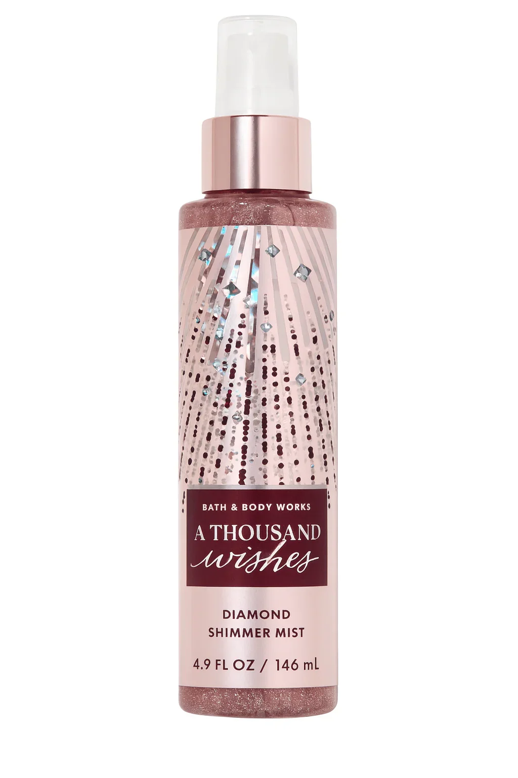 Body Splash Bath & Body Works A Thousand Wishes 146ml – Colônia Corporal