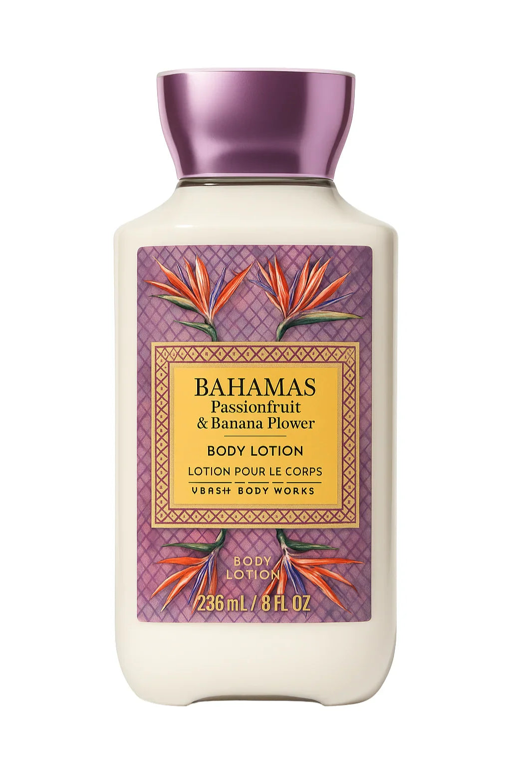 Loção Corporal Bath & Body Works Bahamas Passionfruit & Banana Flower 236ml - Lunare Premium