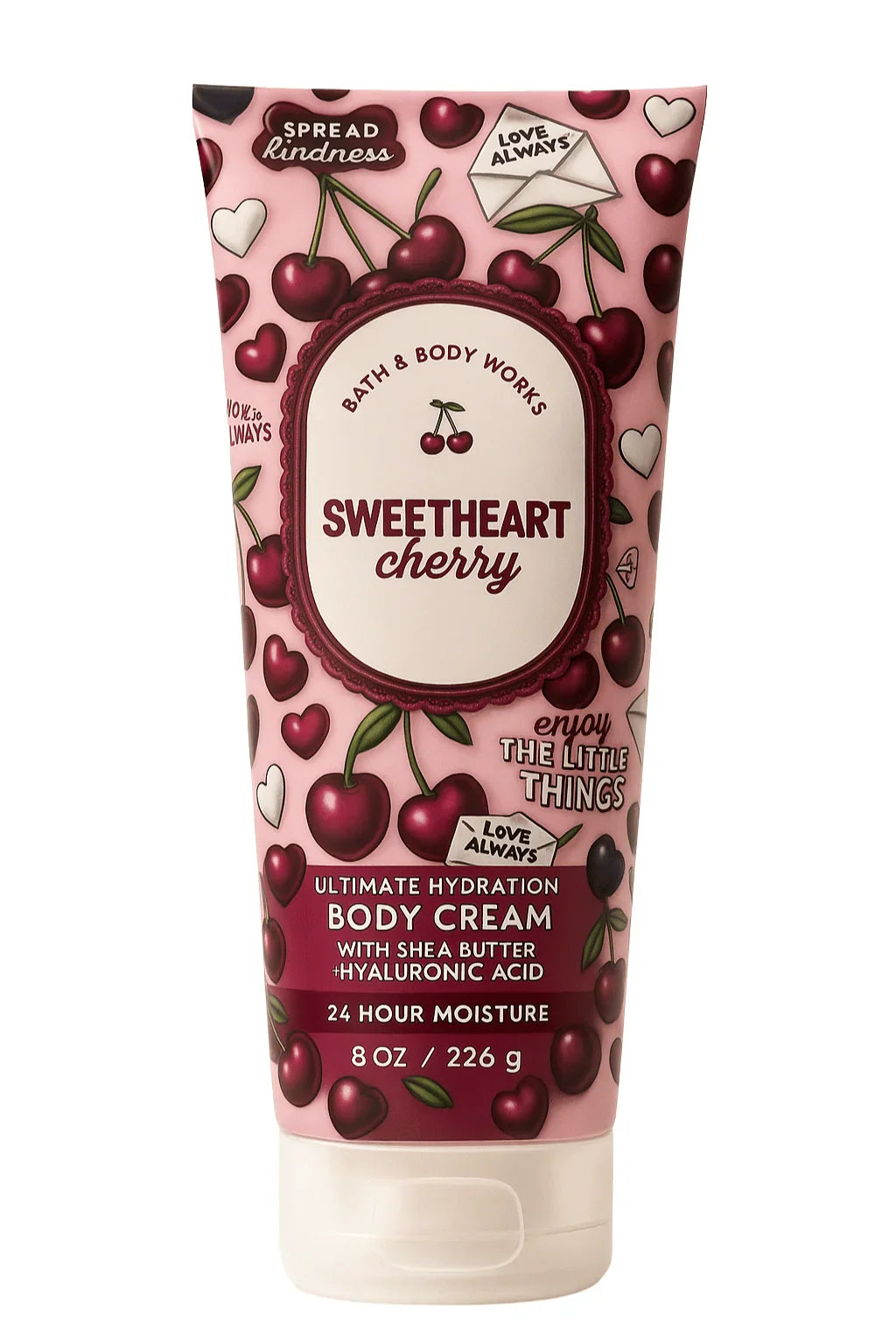 Loção Corporal Bath & Body Works Sweetheart Cherry 236ml - Lunare Premium
