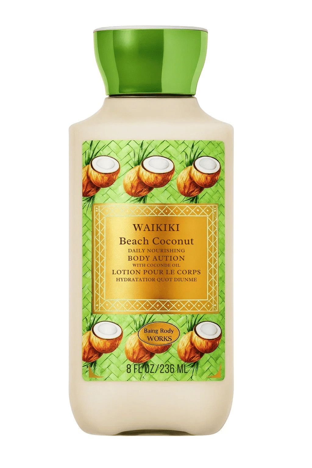 Loção Corporal Waikiki Beach Coconut Bath and Body Works 236ml